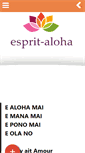 Mobile Screenshot of esprit-aloha.com